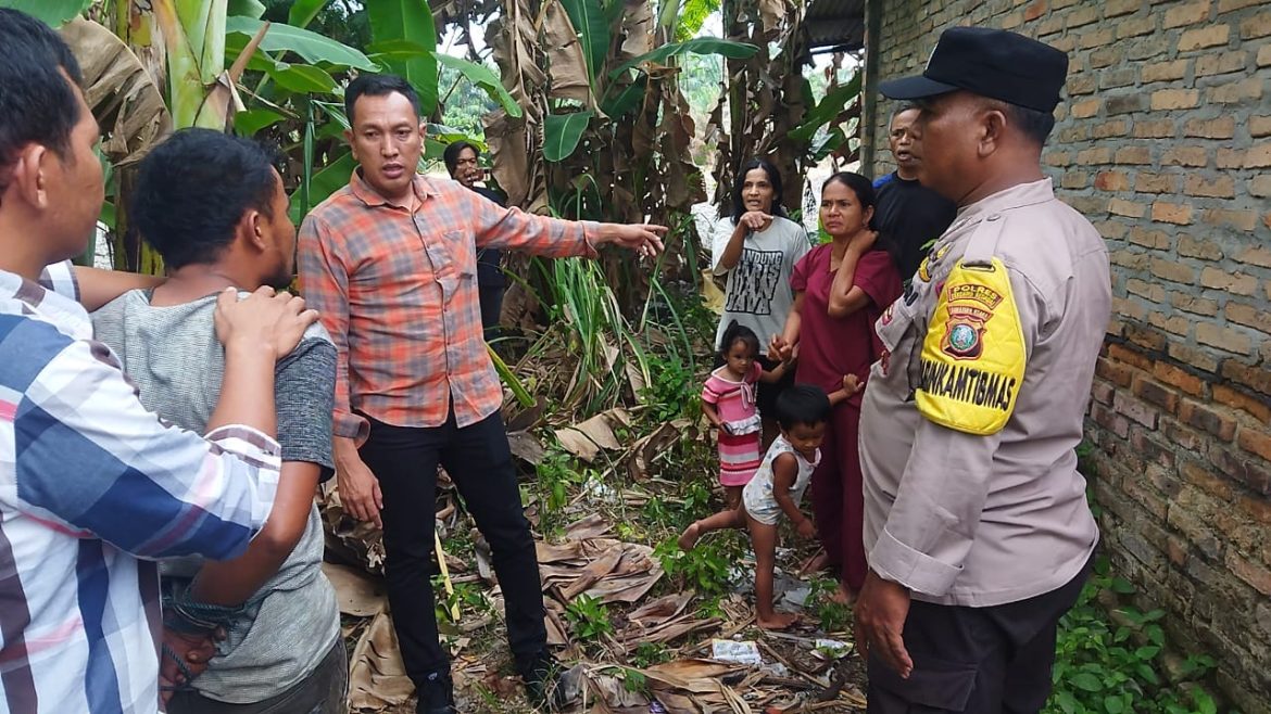 Personil Polsek Tanjung Beringin Amankan Pelaku Pencurian