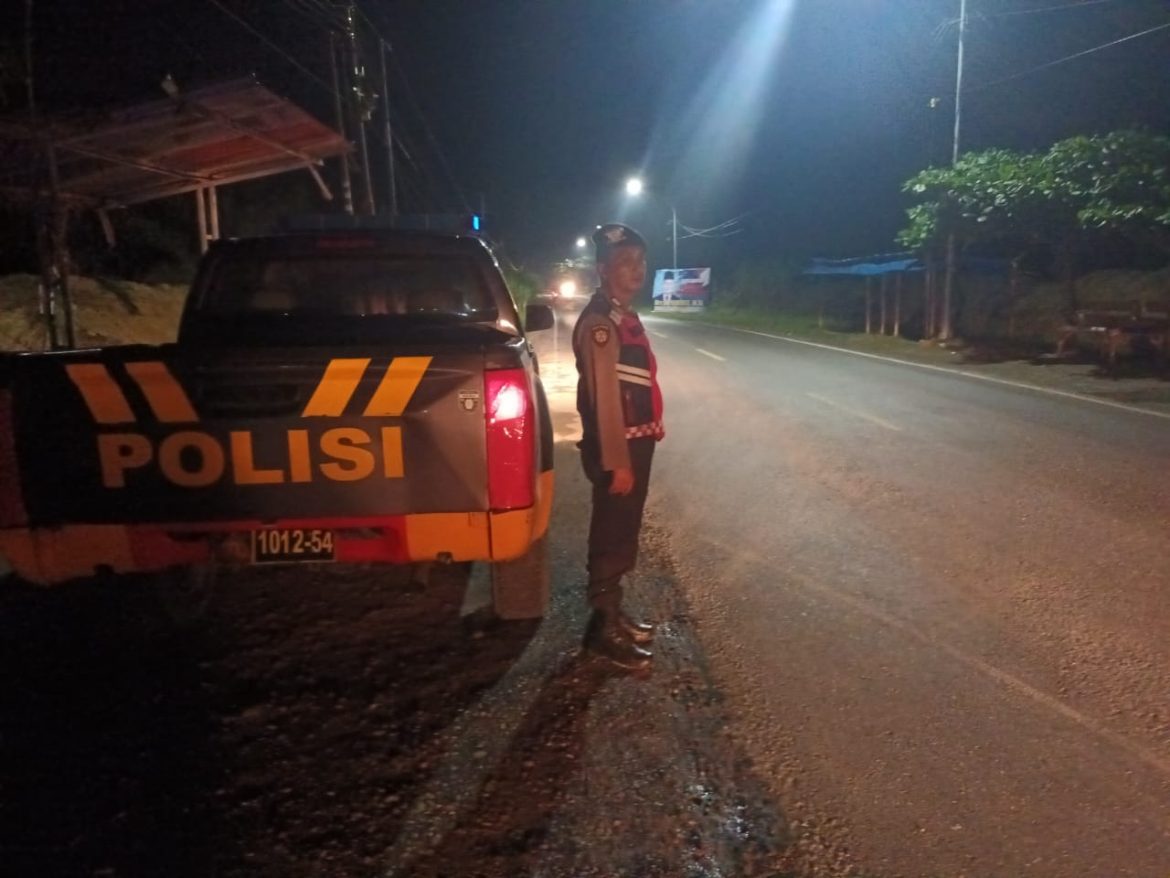 Patroli Blue Light Sat Samapta Polres Batu Bara Susuri Jalanan