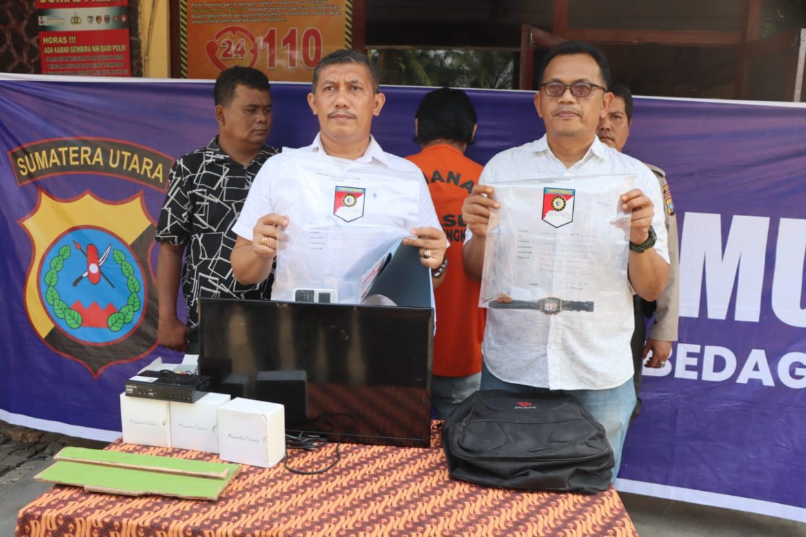 Polsek Teluk Mengkudu Bekuk Pelaku Curat