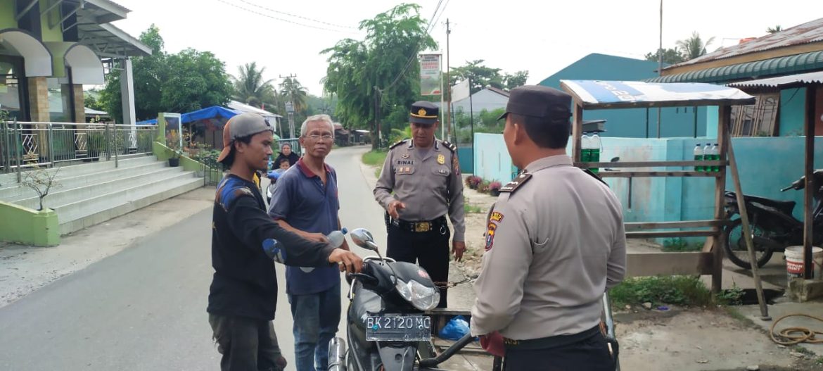 Cegah Peredaran Narkoba Dan Kejahatan Lainnya, Polres Tebing Tinggi Imbau Warga