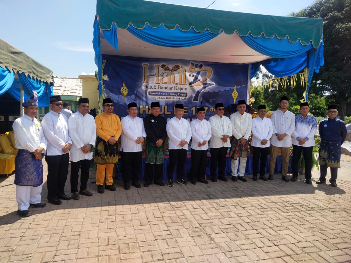 Polres Tebing Tinggi Pengamanan Peringatan Haul Ke-127 Datuk Bandar Kajum