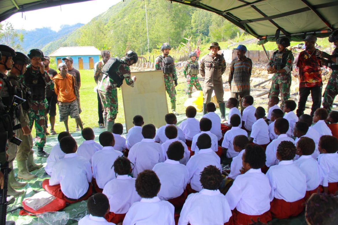 Homeyo Papua Aman, KOOPS HABEMA Gelar Papua Pintar Di Sekolah Lapangan Pogapa