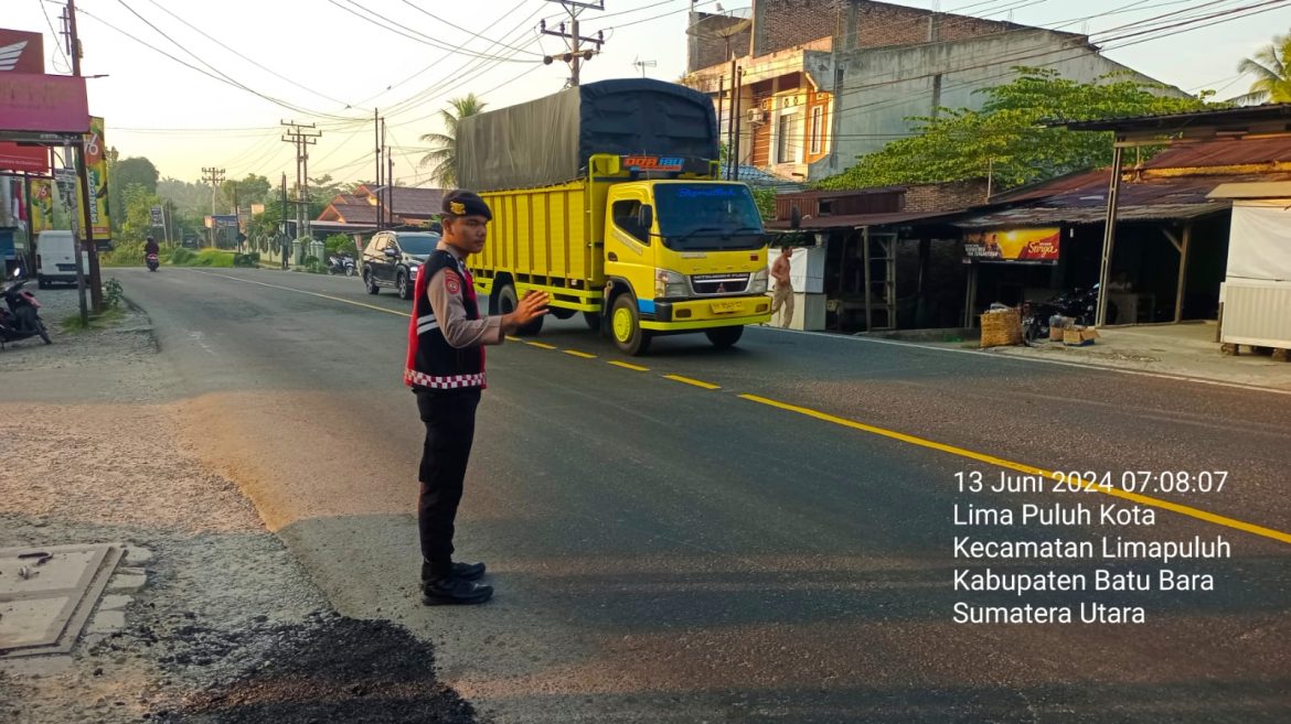 Sat Samapta Polres Batu Bara Strong Poin Jam Padat Pagi