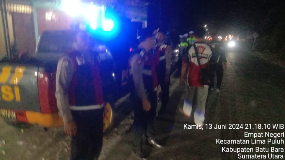 Polres Batu Bara Apel Malam Kesiapan Patroli Gabungan Antisipasi Gangguan Kamtibmas