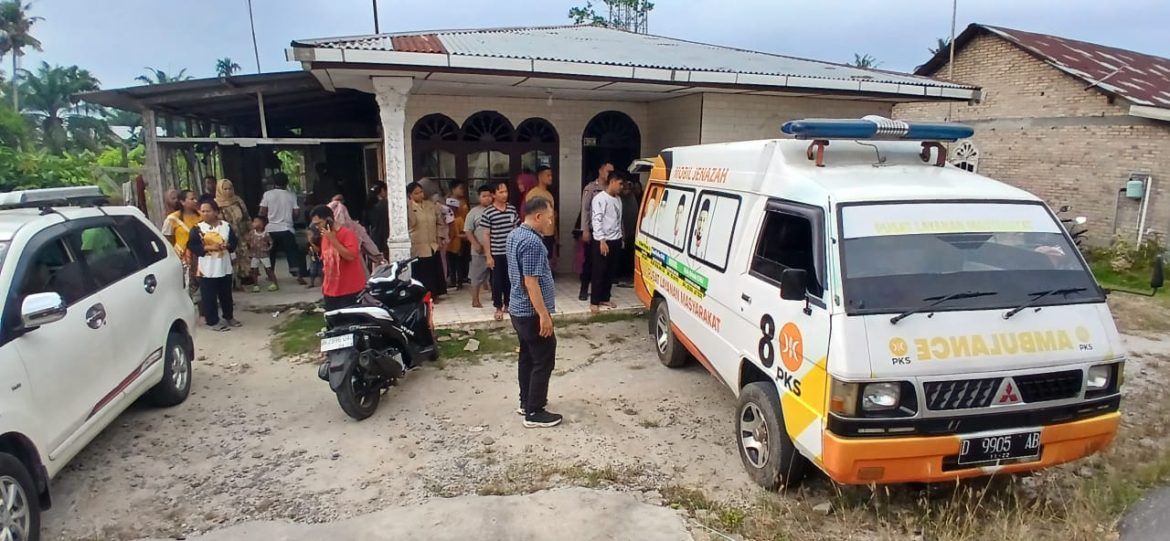 Polsek Medang Deras Olah TKP Warga Tewas Di Rumah Orangtua Kerabat