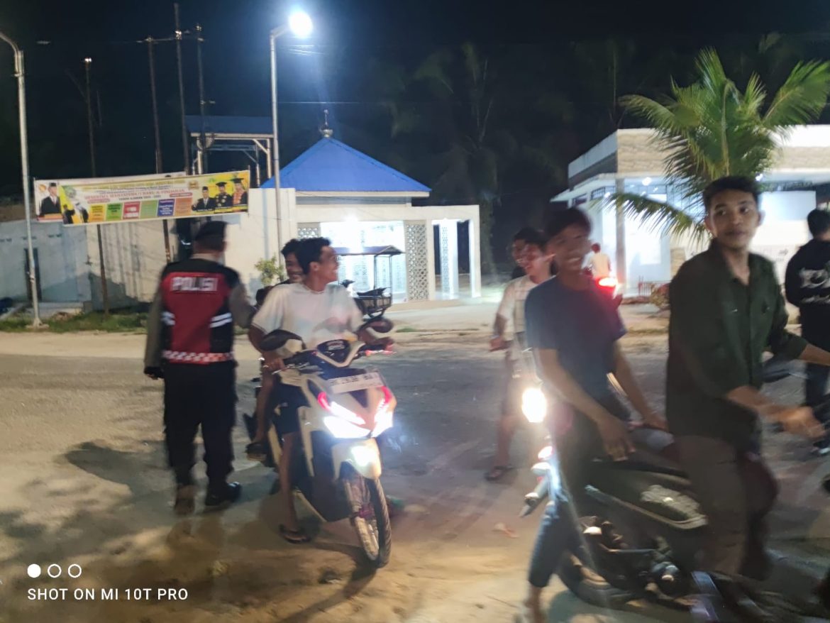 Polres Batu Bara Patroli Geng Motor Belasan Kendaraan Bermotor Ditindak