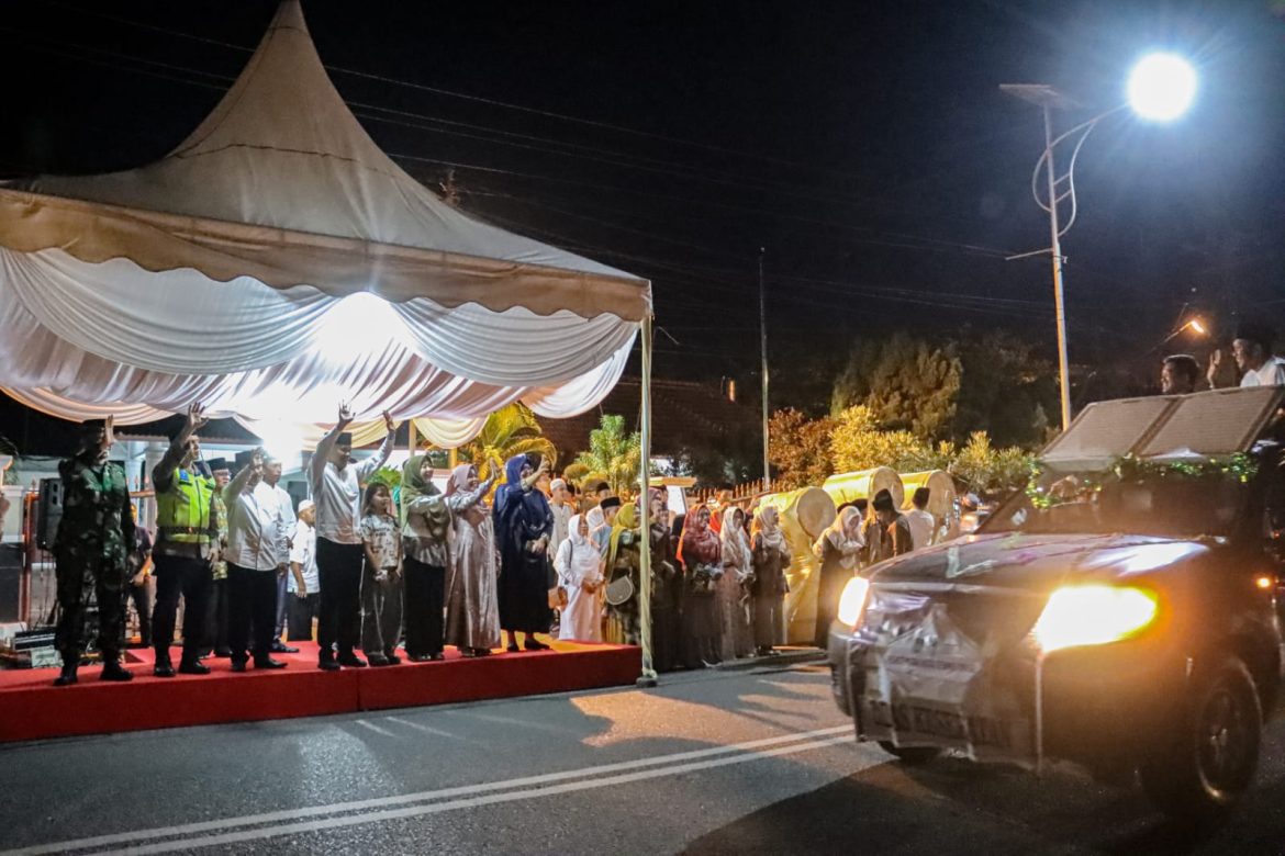 Plh Wakapolres Tebing Tinggi Hadiri Pelepasan Pawai Takbir Idul Adha 1445 H