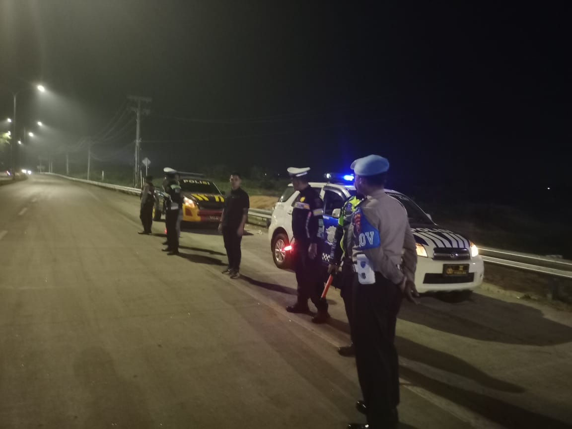 Antisipasi Geng Motor Dan Balap Liar Polres Batu Bara Gencarkan Patroli Malam