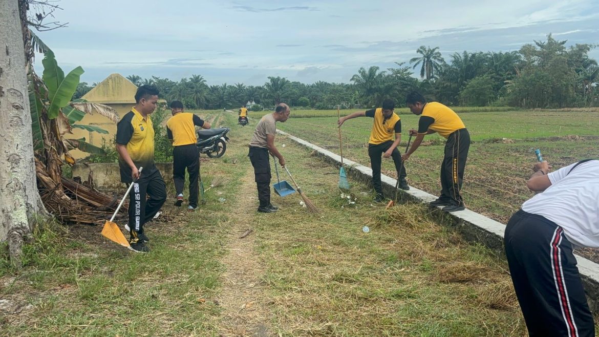 Polsek Indrapura Bakti Religi HUT Bhayangkara Ke-78