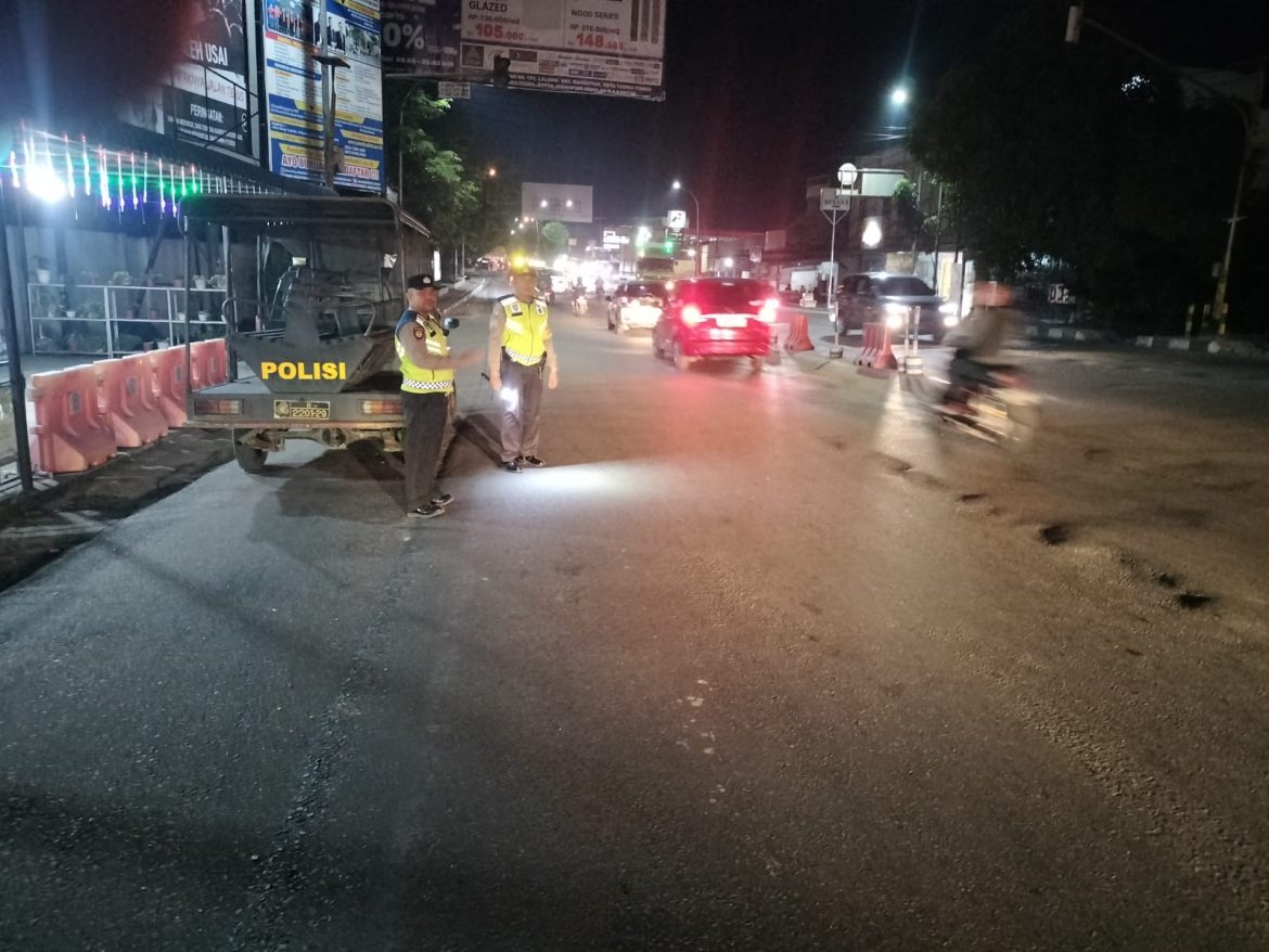 Wujudkan Situasi Aman, Polres Tebing Tinggi Gelar Patroli Pemberantasan Geng Motor