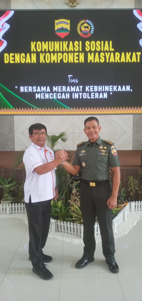 DPD-Macan Asia Jaya Riau Menghadiri Komsos Korem 031/Wira Bima Merawat Kebhinnekaan Mencegah Intoleran