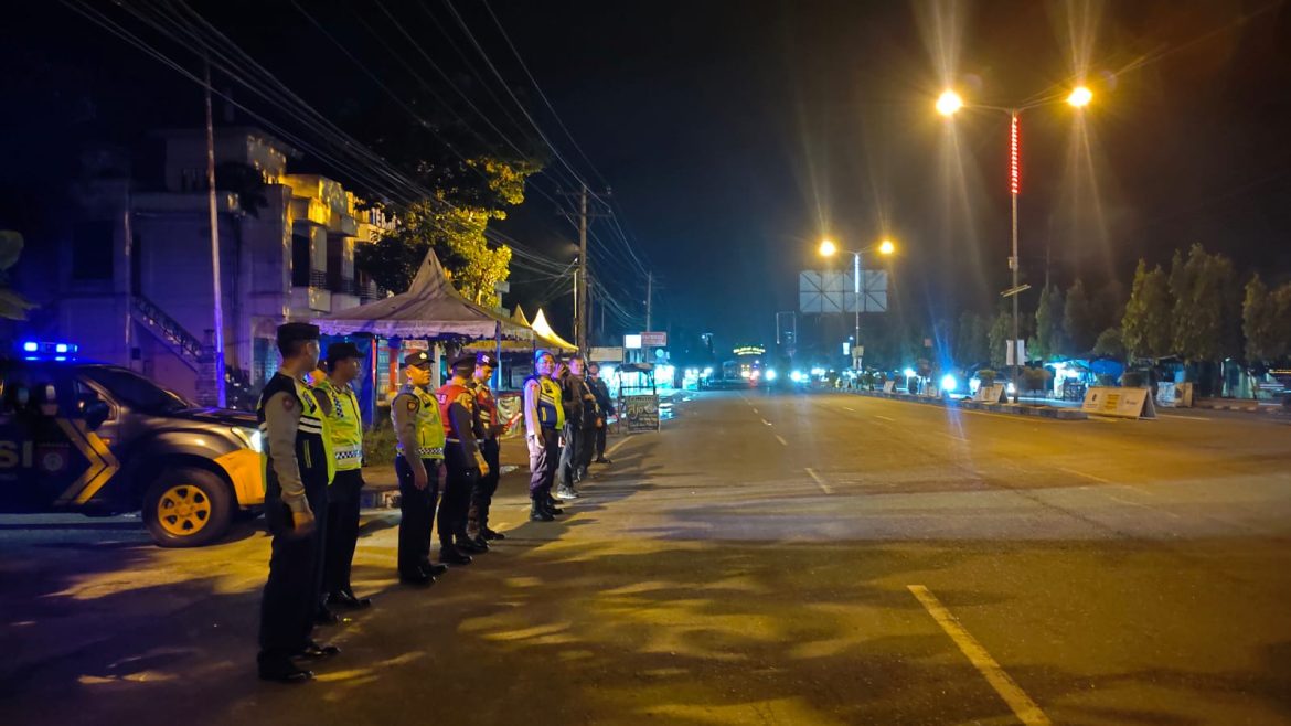 Polres Tebing Tinggi Patroli Berantas Geng Motor Dan Balap Liar Diakhir Pekan