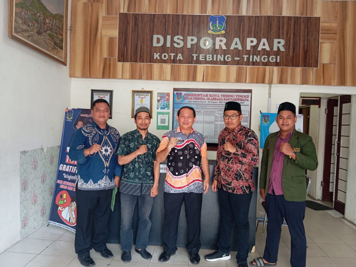 Kadisporapar Tebing Tinggi Terima Audiensi Barisan Muda AL-Ittihadiyah Kota Tebing Tinggi