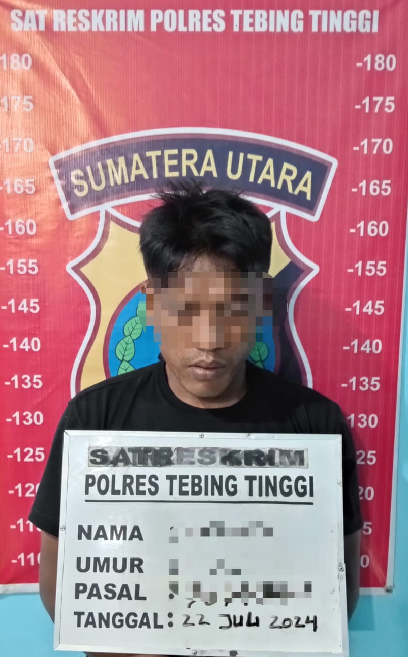 Sat Reskrim Polres Tebing Tinggi Tangkap Pelaku Curanmor