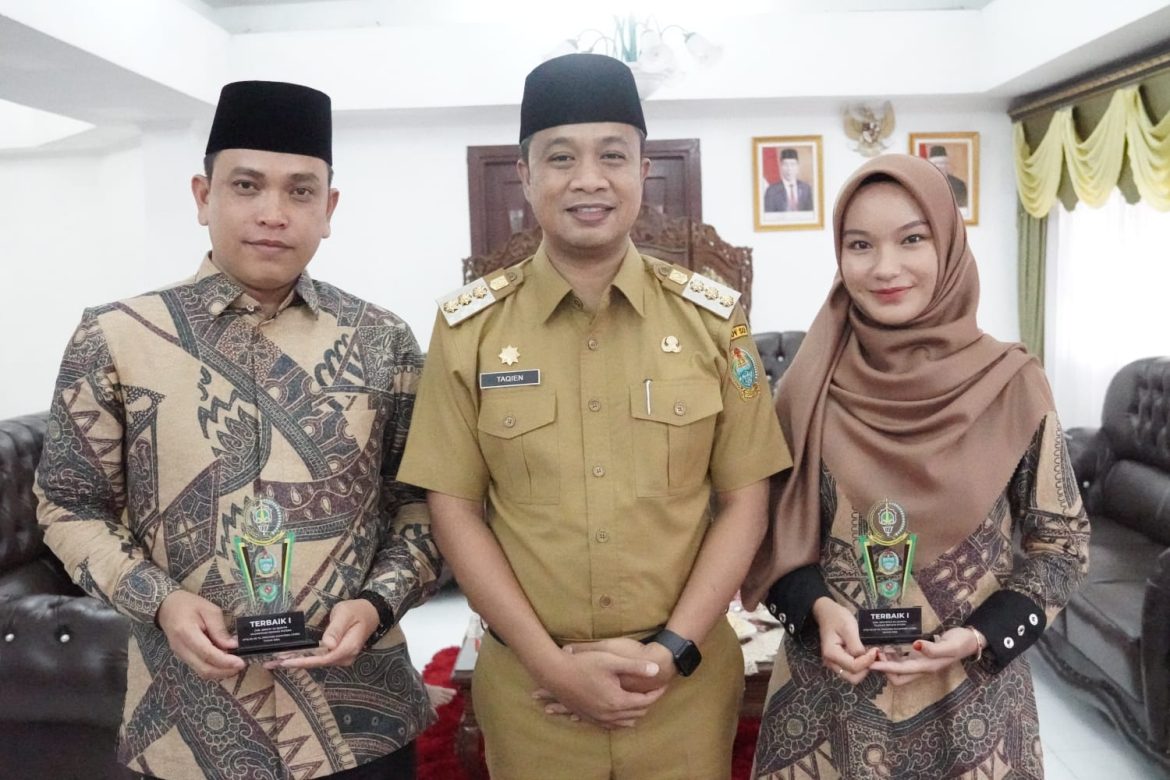 Pj. Walikota Tebing Tinggi Sambut Juara 1 MTQ Ke-39 Tingkat Provinsi Sumatera Utara