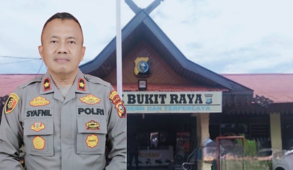 Dituduh Arogan,,,!! Kapolsek Bukit Raya Kompol Syafnil: Kami Berkerja Sesuai Dengan SOP