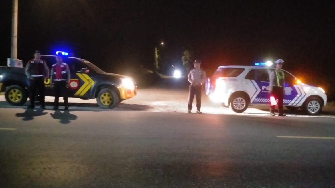 Patroli Gabungan Polres Batu Bara Antisipasi Gangguan Kamtibmas