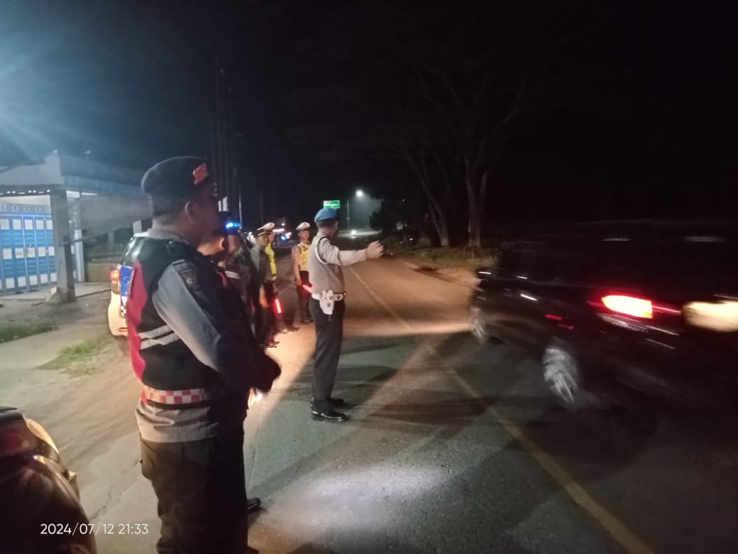 Patroli Gabungan Polres Batu Bara Antisipasi Geng Motor Dan Tawuran