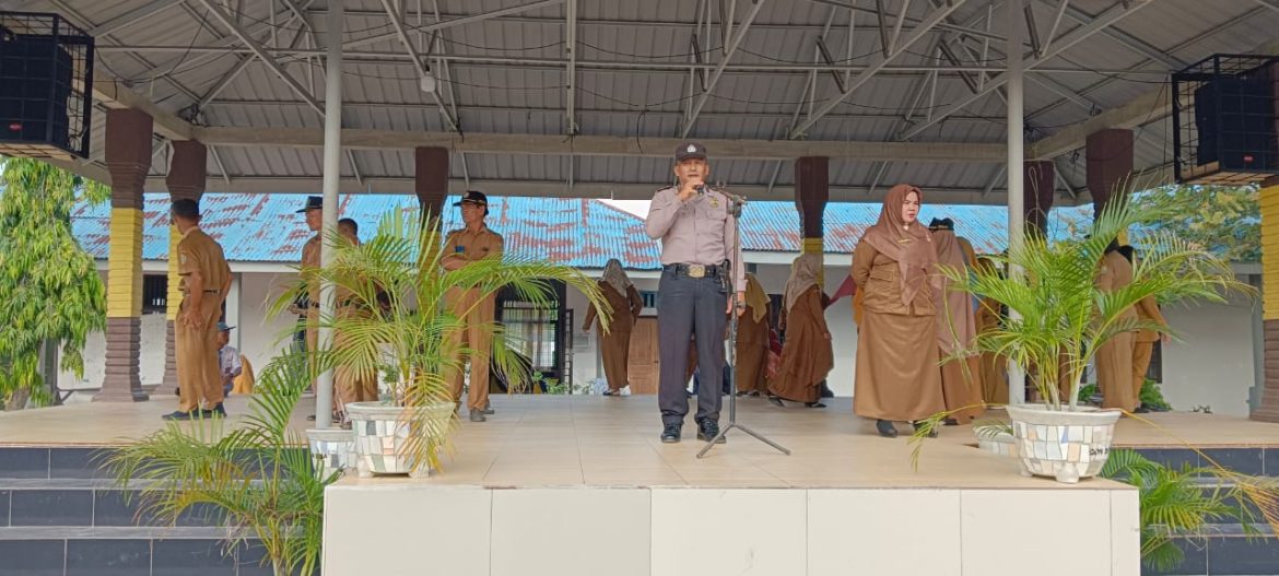 Polsek Medang Deras Sosialisasi Bahaya Narkoba Melalui Police Goes To School