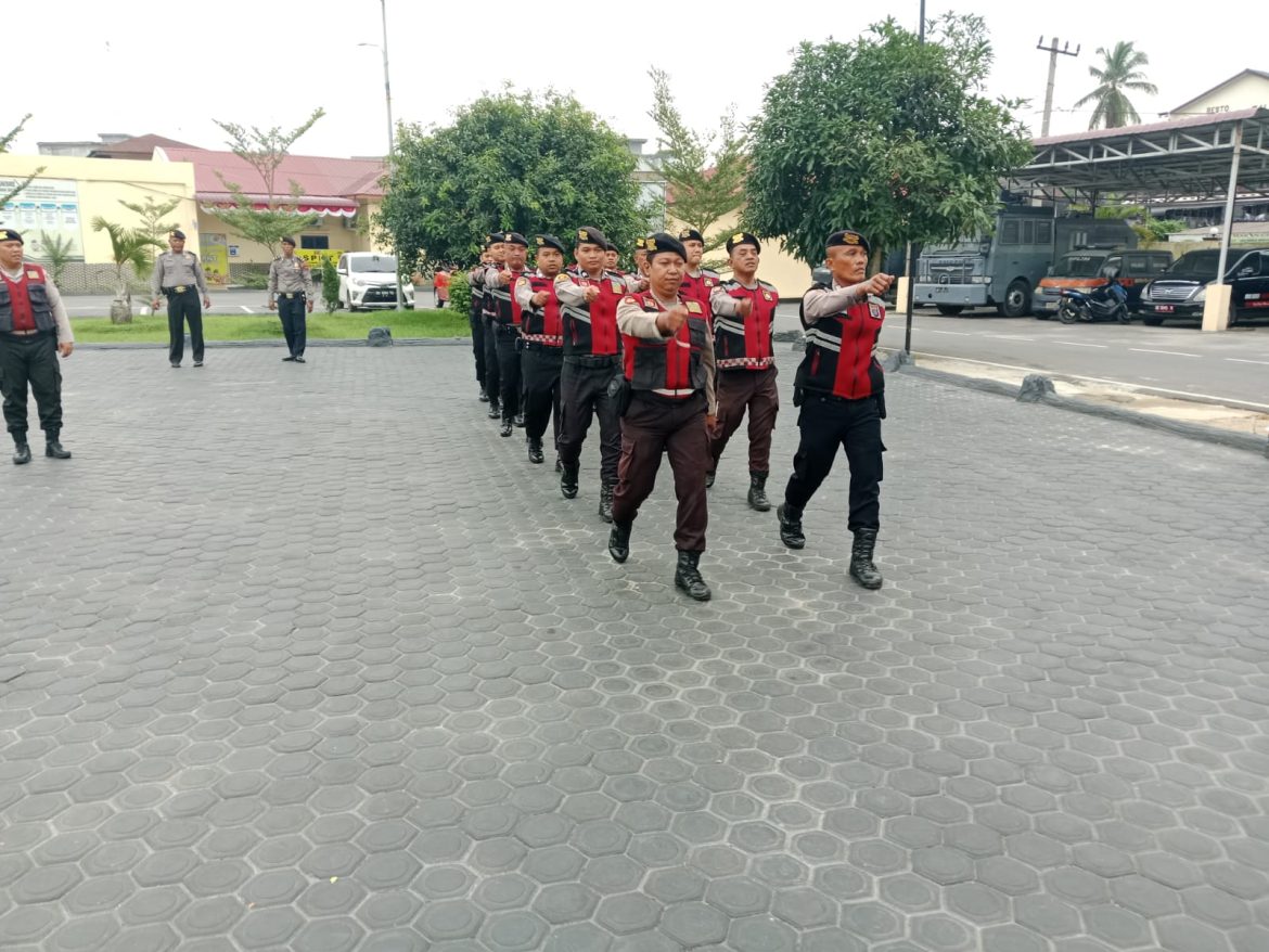 Sat Samapta Polres Batu Bara Gelar Latihan Profesional Tugas