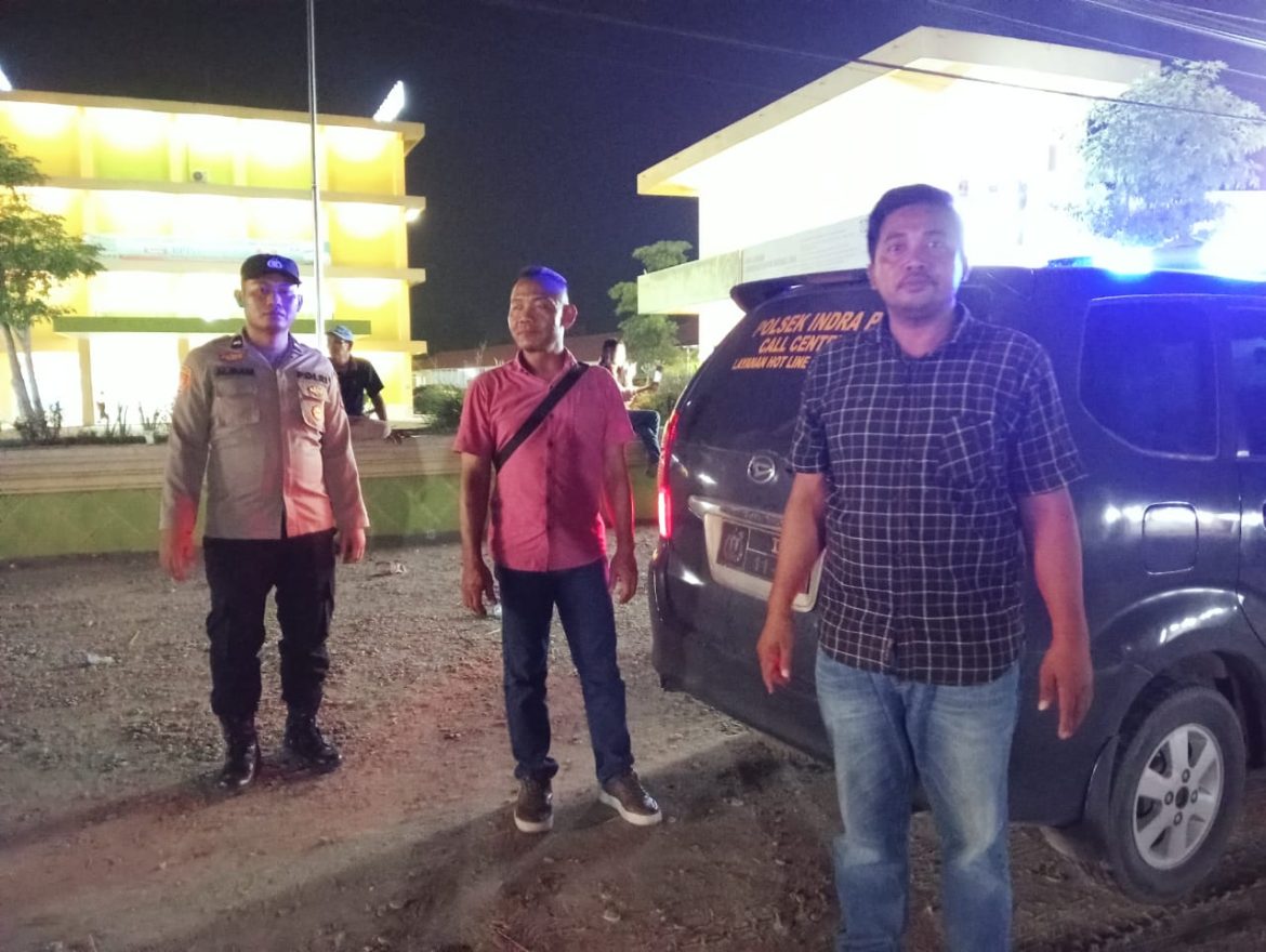 Antisipasi Kejahatan Malam Hari, Polsek Indrapura Patroli Dibeberapa Lokasi