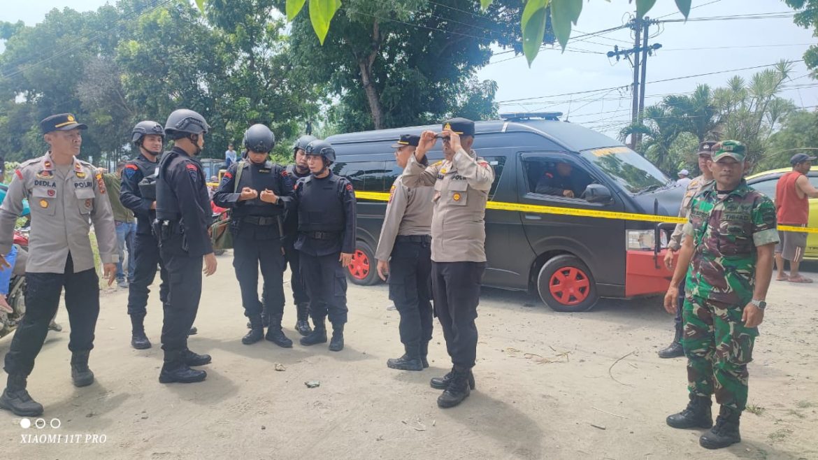 Polres Batu Bara Cek Temuan Rudal Aircraft