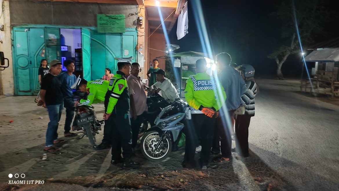 Polres Batu Bara Patroli Antisipasi Geng Motor Dan Balap Liar