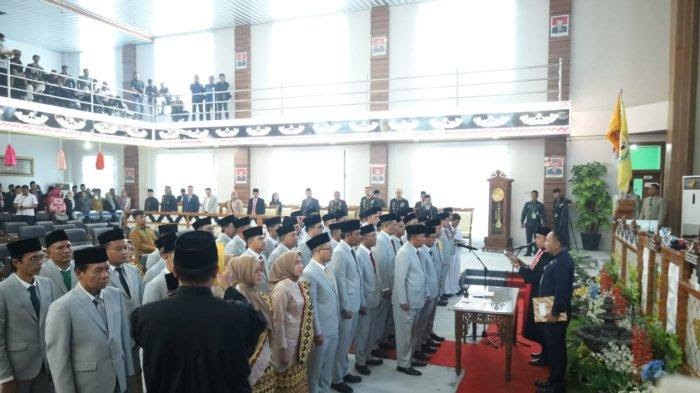 50 Anggota DPRD Kabupaten Lampung Timur Resmi Dilantik