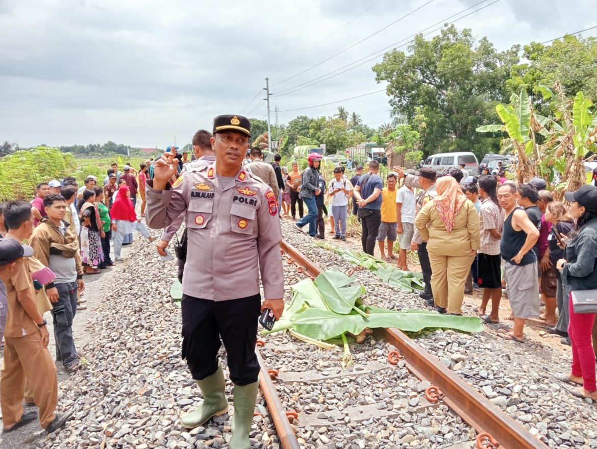 Kapolsek Indrapura AKP Reynold Silalahi, S.H: Tiba-tiba Mesin Mati Sehingga Ditabrak Kereta Api