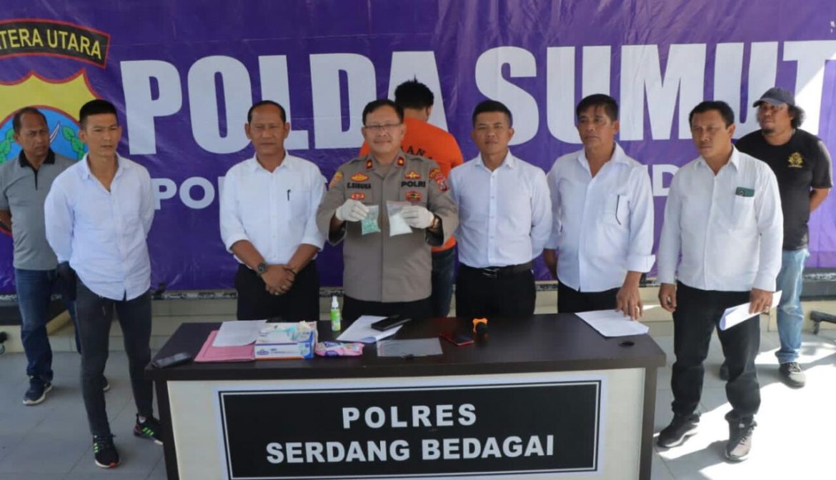 Sat Narkoba Polres Sergai Ringkus RWU, 100,53 Gram Sabu dan 100 Butir Ekstasi Diamankan