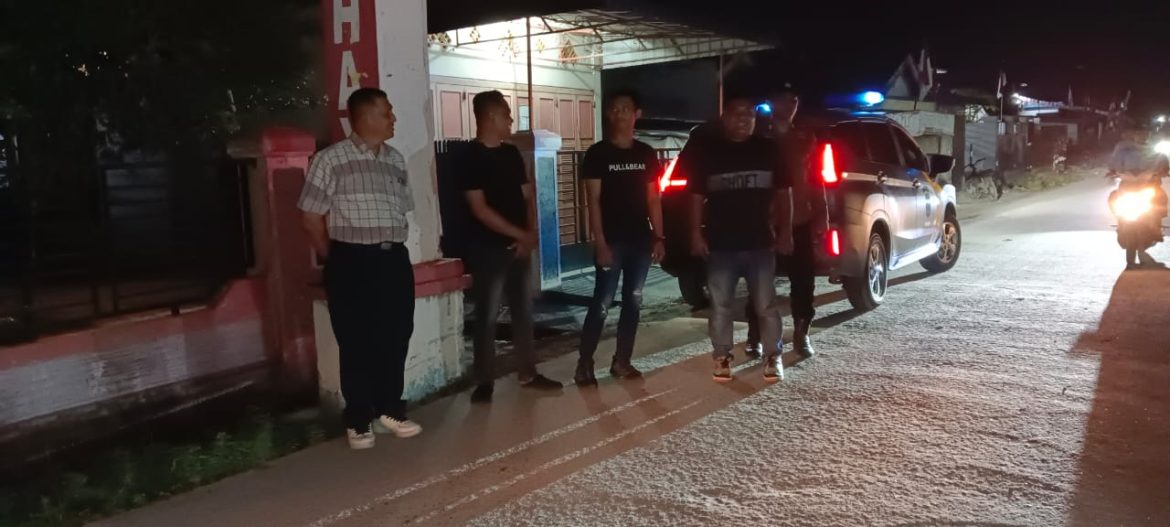 Patroli Mobile Polsek Medang Deras Jaga Kamtibmas