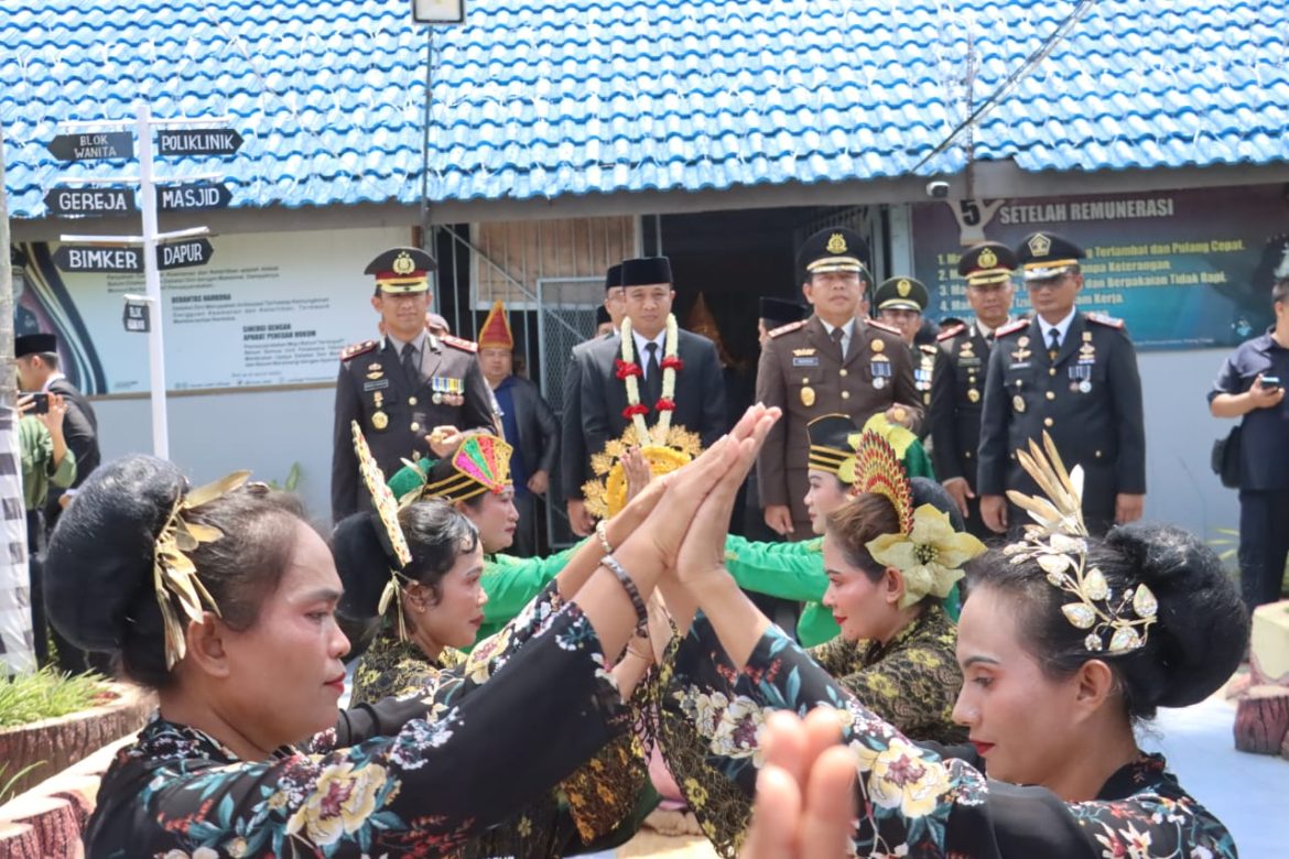 Kapolres Hadiri Upacara HUT RI di Lapas Tebing Tinggi, Sejumlah Narapidana Terima Remisi