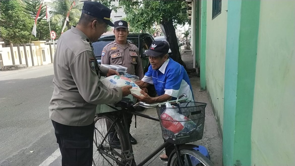 Bantu Warga Kurang Mampu, Polres Tebing Tinggi Berikan Tali Asih