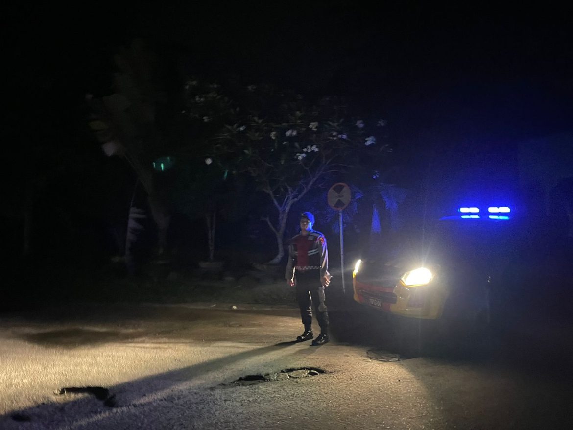 Sat Samapta Polres Batu Bara Jaga Kamtibmas Melalui Patroli Blue Light