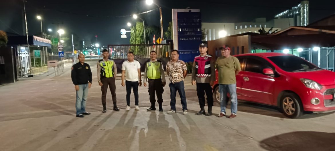 Kapolsek Medang Deras AKP Abdi Tansar, S.H, M.H Pimpin Patroli Diakhir Pekan