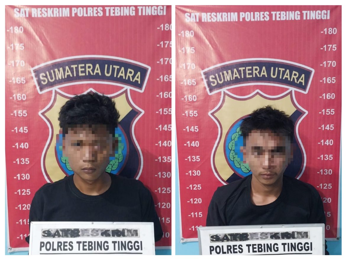 Sat Reskrim Polres Tebing Tinggi Tangkap Jambret Sesaat Setelah Beraksi