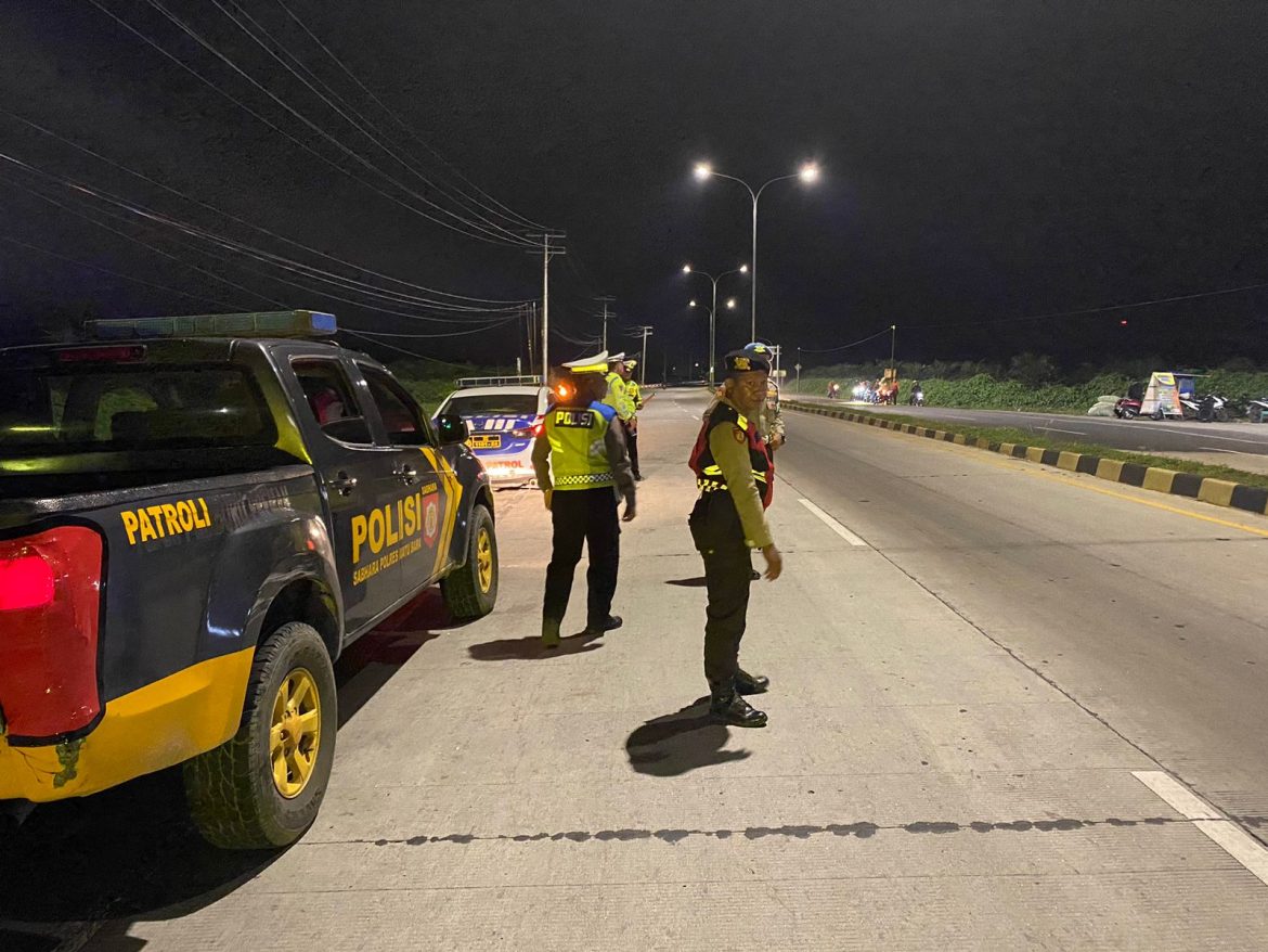 Polres Batu Bara Patroli Gabungan Jaga Kondusifitas Kamtibmas