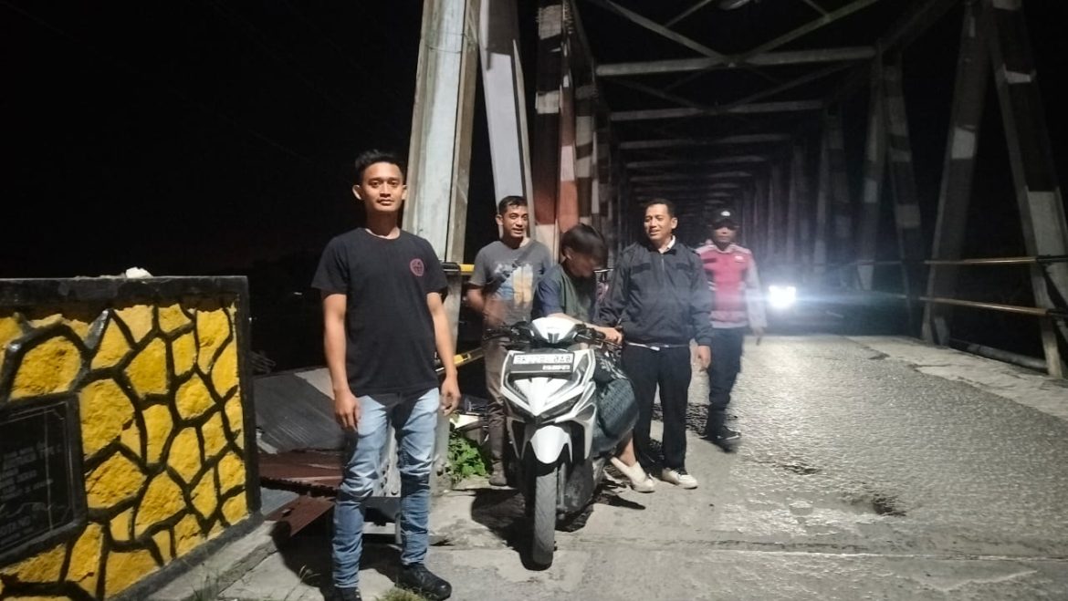 Polsek Medang Deras Patroli Cegah Balap Liar dan Geng Motor