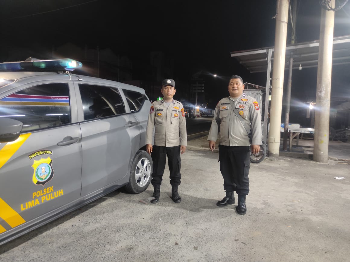 Antisipasi Geng Motor, Polsek Lima Puluh Patroli Mobile Dibeberapa Lokasi