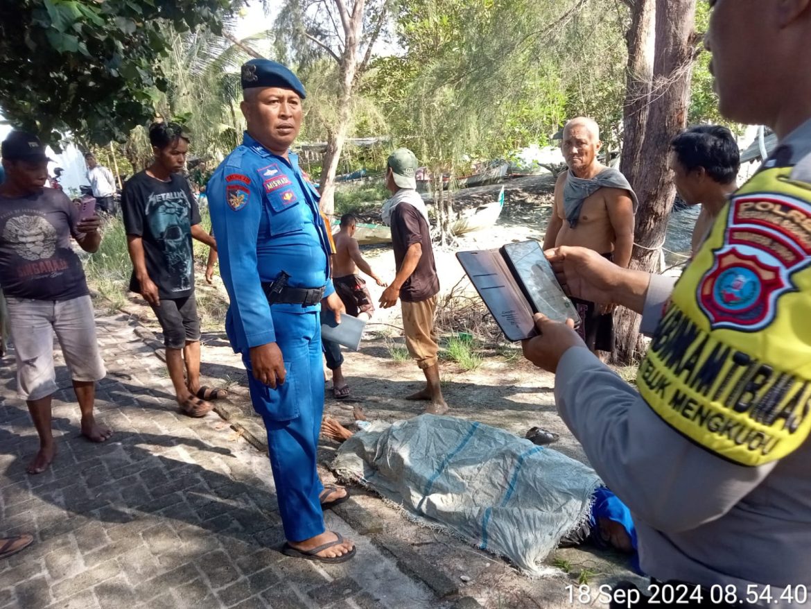 Nelayan Serdang Bedagai Ditemukan Tewas di Bibir Pantai Pematang Kuala