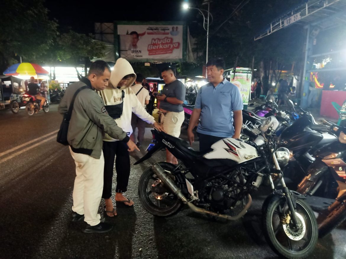 Jaga Kamtibmas, Polres Tebing Tinggi Gelar Patroli Pemberantasan Geng Motor dan Balap Liar