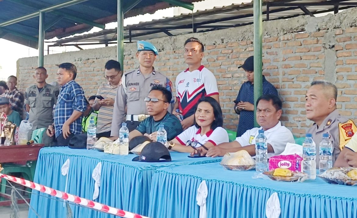 TNI-POLRI Pengamanan Final Sepakbola Piala Forkopimda Sergai, Pelaku UMKM Senang Raup Keuntungan