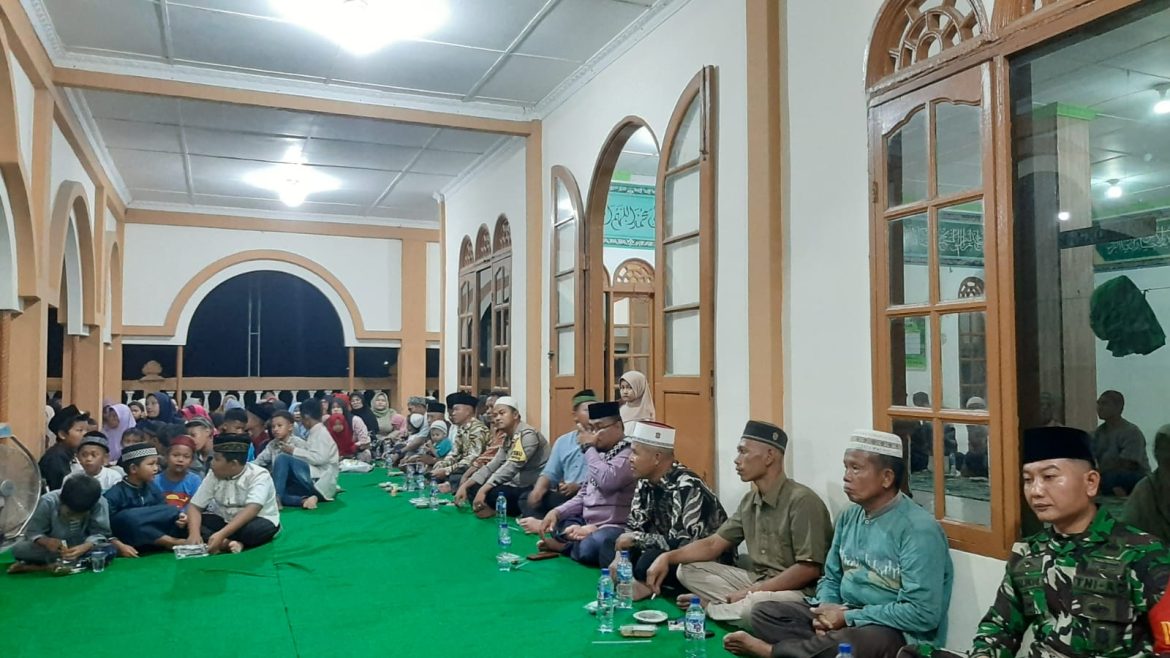 Bhabinkamtibmas Polsek Tebing Tinggi Hadiri Peringatan Maulid Nabi