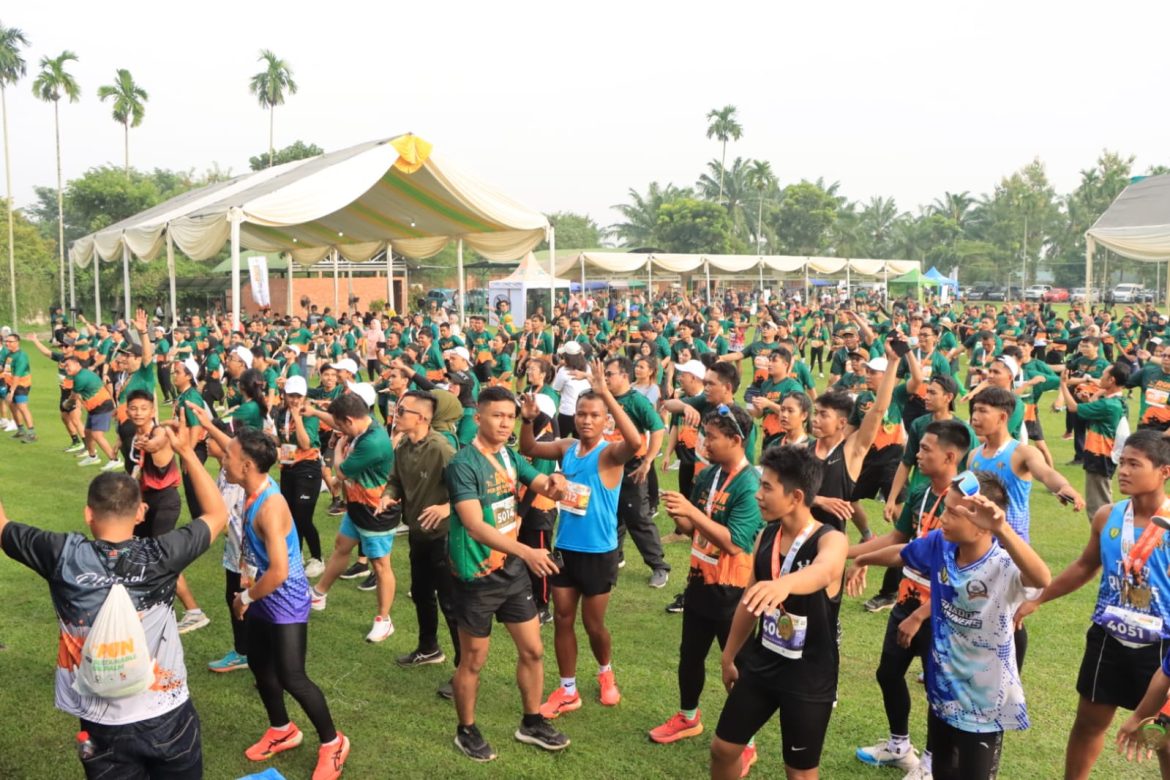 Polres Sergai Pengamanan Oil Palm Marathon 2024