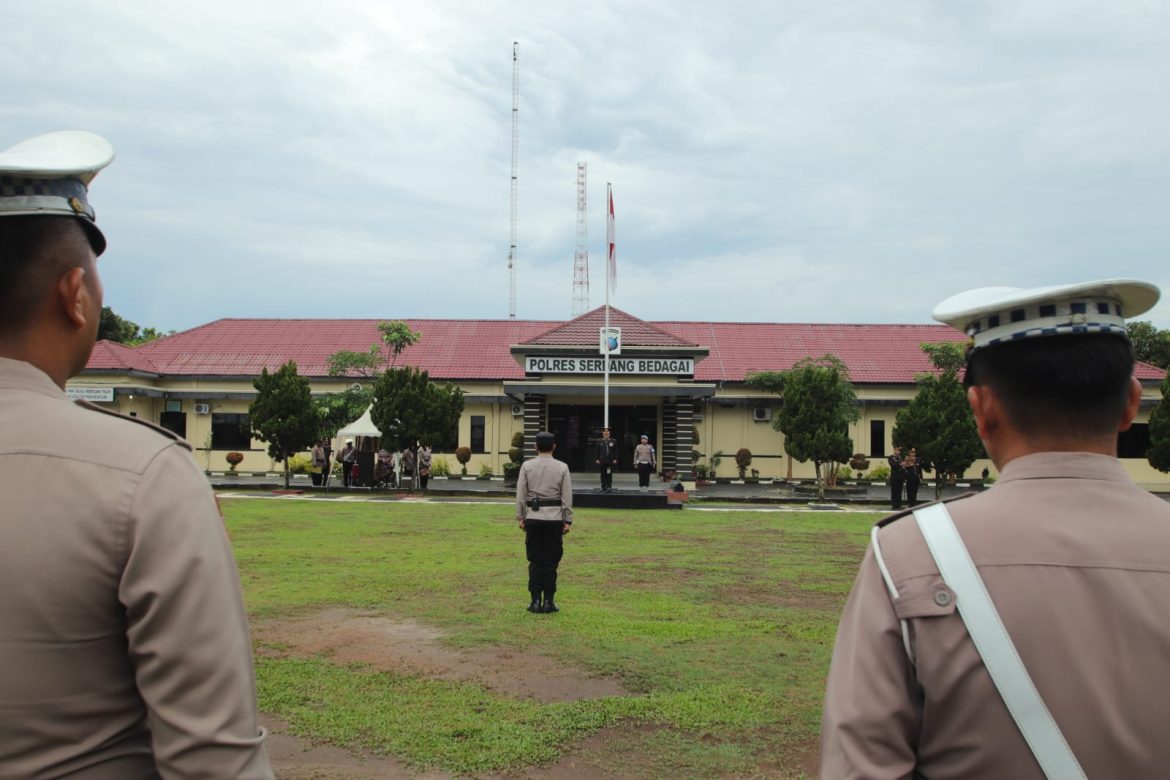 Polres Sergai Gelar Upacara Hari Kesaktian Pancasila