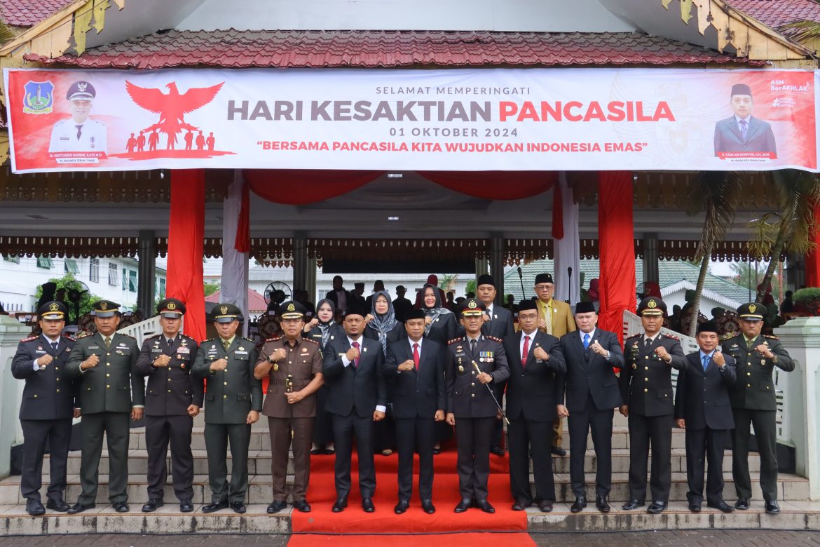 Kapolres Tebing Tinggi Hadiri Upacara Peringatan Hari Kesaktian Pancasila