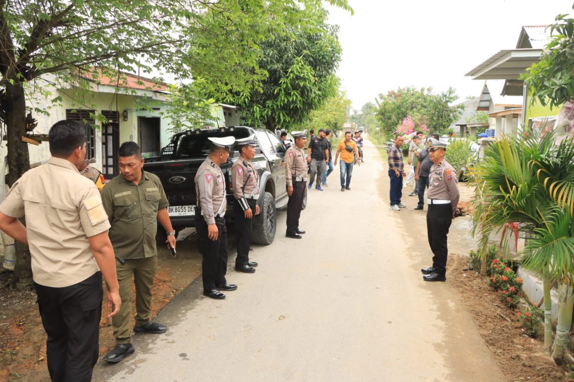 Polres Sergai Pengamanan Kampanye Tatap Muka Pilkada 2024