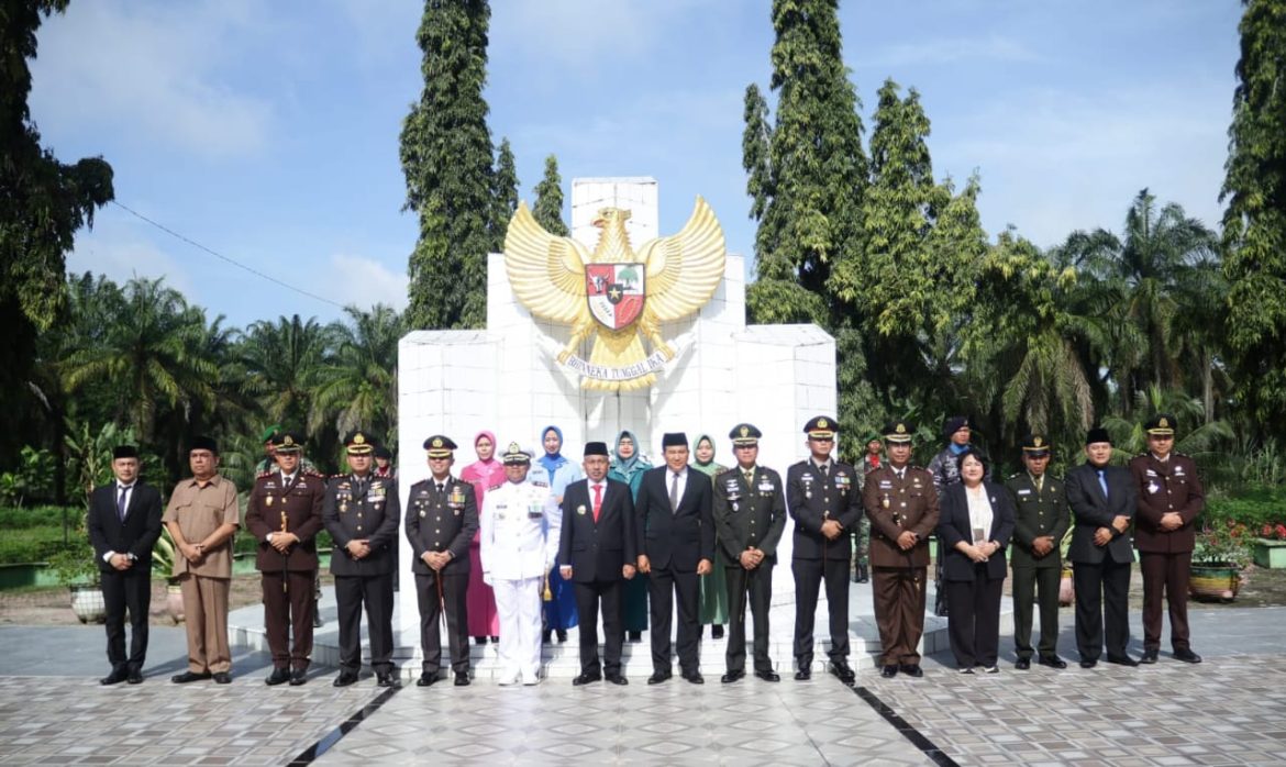 Kapolres Batu Bara Ikuti Ziarah Nasional HUT TNI Ke-79