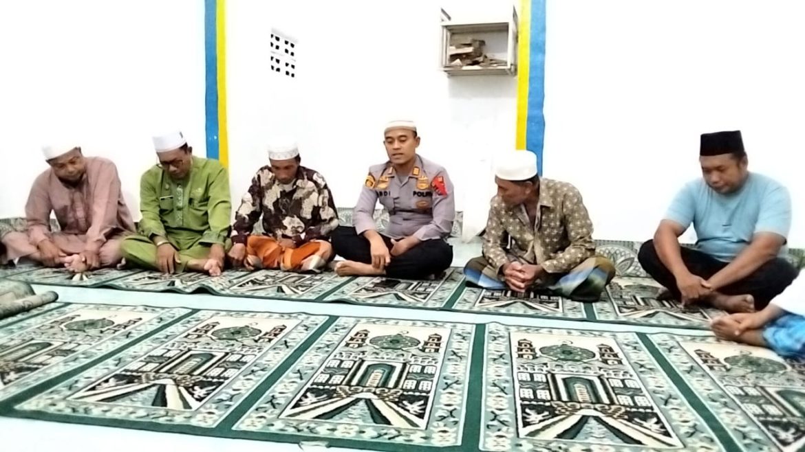 Kapolsek Medang Deras AKP Abdi Tansar, S.H, M.H Cooling System Lewat Sholat Subuh Berjamaah