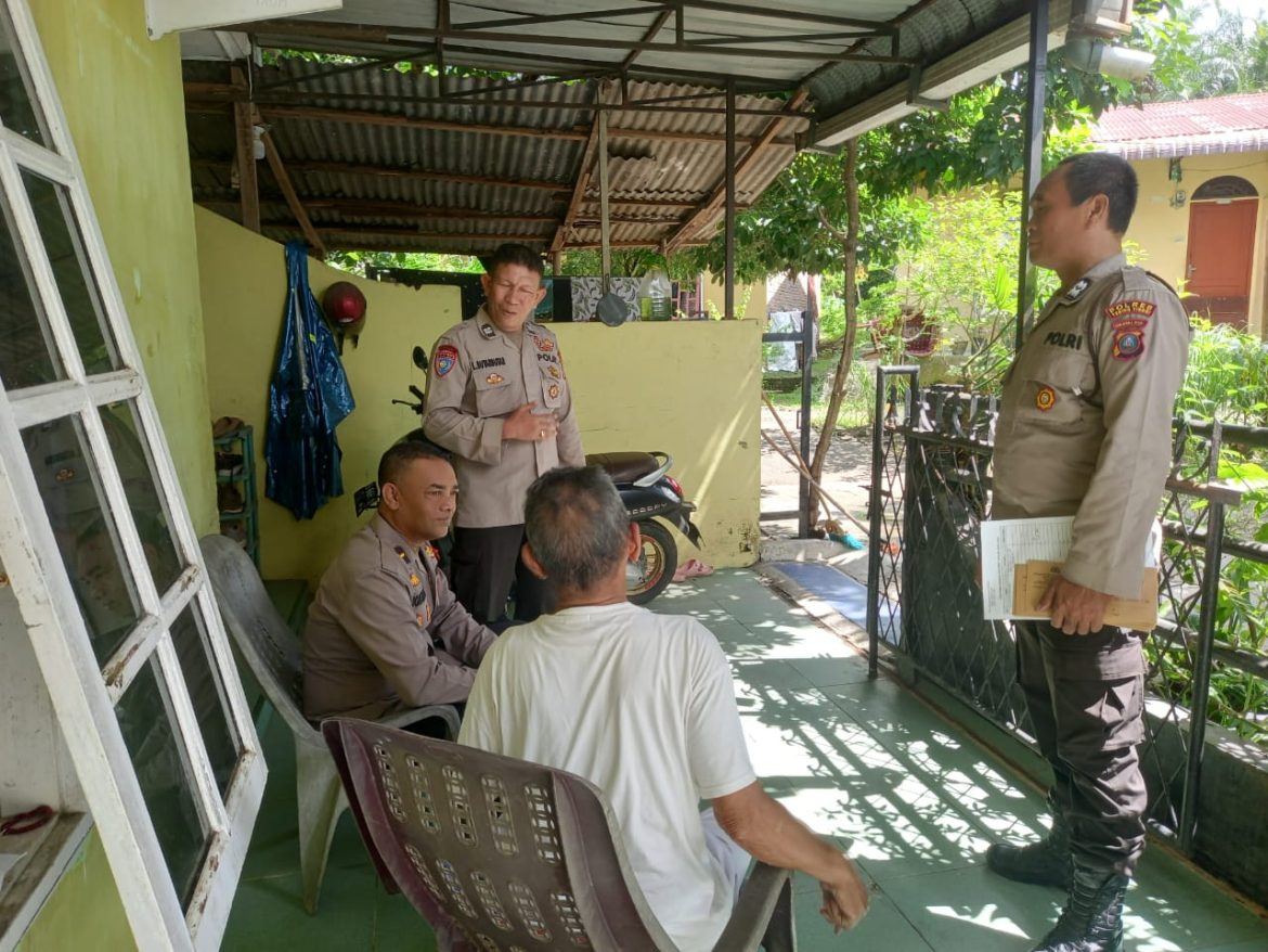 Sambang Masyarakat, Sat Binmas Polres Tebing Tinggi Cooling System Jelang Pilkada 2024